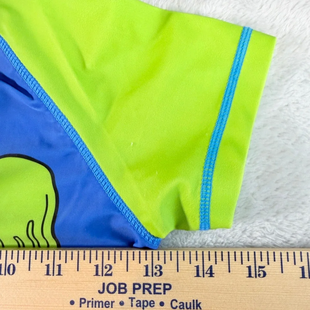 Andy & Evan Toddler Boys Blue Popsicle‎ Swim Set Rash Guard Trunks 4T NWT